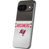 NFL Tampa Bay Buccaneers White Striped Google Pixel 9 Skin